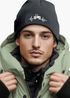 Herren Beanie mit Patch Strickmütze Traktor Herzschlag Aufdruck Landwirt Geschenk Bauer Mütze Männer Moonworks®preview
