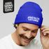 Herren Beanie Mütze mit Spruch | Anstaltsleitung | Strickmütze Aufdruck Schwarzer Humor Lustig Wintermütze Männer Moonworks®preview