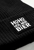 Herren Beanie Patch Bedruckt mit Spruch LustigHo Ho Hol mir Bier Meme Weihnachtsmann Moonworks®preview