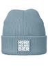 Herren Beanie Patch Bedruckt mit Spruch LustigHo Ho Hol mir Bier Meme Weihnachtsmann Moonworks®preview