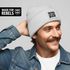 Herren Beanie Patch Bedruckt mit Spruch LustigHo Ho Hol mir Bier Meme Weihnachtsmann Moonworks®preview