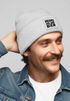 Herren Beanie Patch Bedruckt mit Spruch LustigHo Ho Hol mir Bier Meme Weihnachtsmann Moonworks®preview