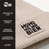 Herren Beanie Patch Bedruckt mit Spruch LustigHo Ho Hol mir Bier Meme Weihnachtsmann Moonworks®preview