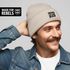 Herren Beanie Patch Bedruckt mit Spruch LustigHo Ho Hol mir Bier Meme Weihnachtsmann Moonworks®preview