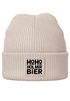 Herren Beanie Patch Bedruckt mit Spruch LustigHo Ho Hol mir Bier Meme Weihnachtsmann Moonworks®preview