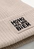 Herren Beanie Patch Bedruckt mit Spruch LustigHo Ho Hol mir Bier Meme Weihnachtsmann Moonworks®preview