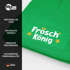 Herren Beanie Patch - Froschkönig - Strickmütze mit Spruch Aufdruck Fasching Karneval Lustig Mütze Männer Moonworks®preview