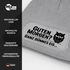 Herren Beanie Patch Grafik Print Eule Strickmütze mit Spruch Guten Morgen Aufdruck Lustig Mütze Männer Moonworks®preview
