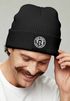 Herren Beanie Patch Hate People Love Coffee Spruch Kaffefans Geschenk Kaffeefreunde Strickmütze Moonworks®preview
