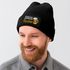 Herren Beanie Patch lustige Biersprüche Strickmütze mit Spruch Outfit für das Oktoberfest Männer Moonworks®preview