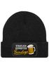 Herren Beanie Patch lustige Biersprüche Strickmütze mit Spruch Outfit für das Oktoberfest Männer Moonworks®preview