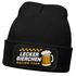 Herren Beanie Patch lustige Biersprüche Strickmütze mit Spruch Outfit für das Oktoberfest Männer Moonworks®preview