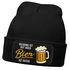 Herren Beanie Patch lustige Biersprüche Strickmütze mit Spruch Outfit für das Oktoberfest Männer Moonworks®preview