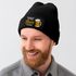 Herren Beanie Patch lustige Biersprüche Strickmütze mit Spruch Outfit für das Oktoberfest Männer Moonworks®preview