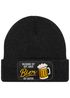 Herren Beanie Patch lustige Biersprüche Strickmütze mit Spruch Outfit für das Oktoberfest Männer Moonworks®preview