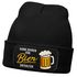 Herren Beanie Patch lustige Biersprüche Strickmütze mit Spruch Outfit für das Oktoberfest Männer Moonworks®preview