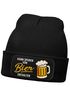 Herren Beanie Patch lustige Biersprüche Strickmütze mit Spruch Outfit für das Oktoberfest Männer Moonworks®preview
