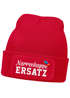 Herren Beanie Patch Strickmütze mit Spruch Aufdruck Fasching Karneval Lustig Mütze Männer Moonworks®preview