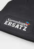 Herren Beanie Patch Strickmütze mit Spruch Aufdruck Fasching Karneval Lustig Mütze Männer Moonworks®preview
