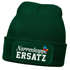Herren Beanie Patch Strickmütze mit Spruch Aufdruck Fasching Karneval Lustig Mütze Männer Moonworks®preview