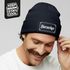 Herren Beanie Patch Strickmütze mit Spruch Bier Aufdruck Bierserker Mütze Männer Geeschenkidee Bierliebhaber Moonworks®preview