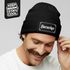 Herren Beanie Patch Strickmütze mit Spruch Bier Aufdruck Bierserker Mütze Männer Geeschenkidee Bierliebhaber Moonworks®preview