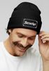 Herren Beanie Patch Strickmütze mit Spruch Bier Aufdruck Bierserker Mütze Männer Geeschenkidee Bierliebhaber Moonworks®preview