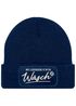 Herren Beanie Patch Strickmütze mit Spruch Lustig Servus Lederhose in der Wäsche Outfit für das Oktoberfest Männer Moonworks®preview