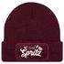 Herren Beanie Patch Strickmütze Spruch Team Spritz Aufdruck Lustig Mütze Männer Party Cocktail Apero Liebhaber Moonworks®preview