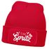 Herren Beanie Patch Strickmütze Spruch Team Spritz Aufdruck Lustig Mütze Männer Party Cocktail Apero Liebhaber Moonworks®preview