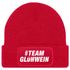 Herren Beanie Patch Team Glühwein Weihnachtsmarkt Outfit Gruppenevent Adventsfeier Lustig Moonworks®preview