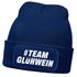 Herren Beanie Patch Team Glühwein Weihnachtsmarkt Outfit Gruppenevent Adventsfeier Lustig Moonworks®preview