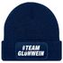 Herren Beanie Patch Team Glühwein Weihnachtsmarkt Outfit Gruppenevent Adventsfeier Lustig Moonworks®preview