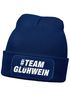 Herren Beanie Patch Team Glühwein Weihnachtsmarkt Outfit Gruppenevent Adventsfeier Lustig Moonworks®preview