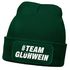 Herren Beanie Patch Team Glühwein Weihnachtsmarkt Outfit Gruppenevent Adventsfeier Lustig Moonworks®preview