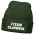 Herren Beanie Patch Team Glühwein Weihnachtsmarkt Outfit Gruppenevent Adventsfeier Lustig Moonworks®preview