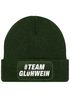 Herren Beanie Patch Team Glühwein Weihnachtsmarkt Outfit Gruppenevent Adventsfeier Lustig Moonworks®preview
