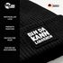 Herren Beanie Spruch Bin da kann losgehen Statement Motivation Patch Aufdruck Bedruckt Moonworks®preview