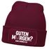 Herren Beanie Spruch Morgenmuffel Katze Ganz dünnes Eis Strickmütze Aufdruck Lustig Mütze Männer Moonworks®preview