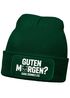 Herren Beanie Spruch Morgenmuffel Katze Ganz dünnes Eis Strickmütze Aufdruck Lustig Mütze Männer Moonworks®preview