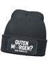 Herren Beanie Spruch Morgenmuffel Katze Ganz dünnes Eis Strickmütze Aufdruck Lustig Mütze Männer Moonworks®preview