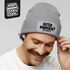 Herren Beanie Spruch Morgenmuffel Katze Ganz dünnes Eis Strickmütze Aufdruck Lustig Mütze Männer Moonworks®preview