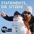 Herren Beanie Spruch Sarkasmus Ironie Lächle Patch Aufdruck Statement Streetweaar Accessoires Männer Moonworks®preview