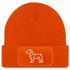 Herren Beanie Strickmütze Polygon Design Hund Pitbull Geschenk Hundebesitzer Hundeliebhaber Mütze Männer Moonworks®preview