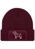 Herren Beanie Strickmütze Polygon Design Hund Pitbull Geschenk Hundebesitzer Hundeliebhaber Mütze Männer Moonworks®preview