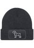 Herren Beanie Strickmütze Polygon Design Hund Pitbull Geschenk Hundebesitzer Hundeliebhaber Mütze Männer Moonworks®preview