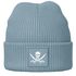Herren Beanie Totenkopf Skull Srickmütze Herbst Winter Patch Aufdruck Streewear Accessoire Männer Moonworks®preview