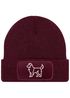 Herren Beanie Wintermütze Hund Australian Sheperd Design lustig Geschenk Hundebesitzer  Hundeliebhaber Moonworks®preview