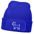 Herren Beanie Wintermütze Hund Bulldogge Polygon Design Aufdruck lustig Geschenk Hundebesitzer Hundeliebhaber Moonworks®preview
