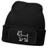 Herren Beanie Wintermütze Hund Bulldogge Polygon Design Aufdruck lustig Geschenk Hundebesitzer Hundeliebhaber Moonworks®preview